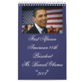 Eerste Afrikaanse Amerikaan... Kalender (Hoes)