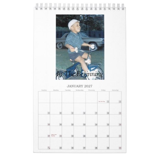 Eerste Afrikaanse Amerikaan... Kalender (Jan 2027)