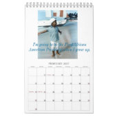 Eerste Afrikaanse Amerikaan... Kalender (Feb 2027)