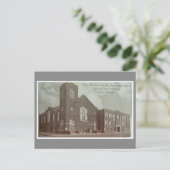 Eerste Afrikaanse Methodist-Episcopale Kerk, Gary  Briefkaart (Staand voorkant)