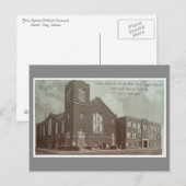 Eerste Afrikaanse Methodist-Episcopale Kerk, Gary  Briefkaart (Voorkant / Achterkant)