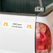 Eerste afstemming bumpersticker (Op Truck)