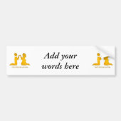 Eerste afstemming bumpersticker (Voorkant)