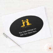 Eerste afstemming ovale sticker (Envelop)