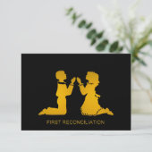 Eerste afstemming RSVP kaartje (Staand voorkant)