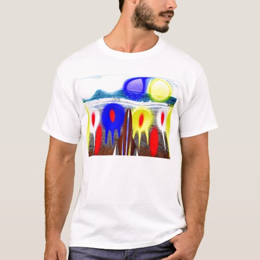 Eerste Alien Invasion T-shirt (Voorkant)