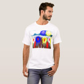 Eerste Alien Invasion T-shirt (Voorkant volledig)