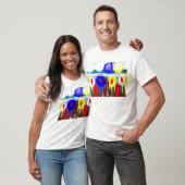 Eerste Alien Invasion T-shirt (Unisex)