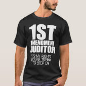 Eerste amendement Controleur 1 T-shirt (Voorkant)