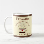 Eerste amendement: Espresso uzelf Koffiemok (Links)