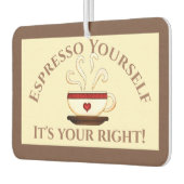 Eerste amendement: Espresso uzelf Luchtverfrisser (Links)