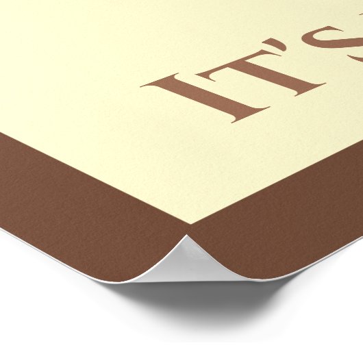 Eerste amendement: Espresso uzelf Poster (Hoek)