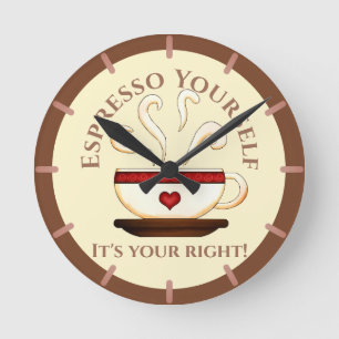 Eerste amendement: Espresso uzelf Ronde Klok