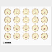 Eerste amendement: Espresso uzelf Ronde Sticker (Vel)