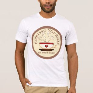 Eerste amendement: Espresso uzelf T-shirt