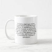 Eerste amendement koffiemok (Links)