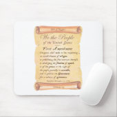 Eerste amendement muismat (Met muis)