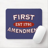 Eerste amendement muismat (Met muis)
