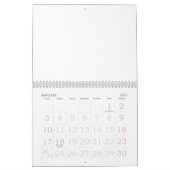 EERSTE AMERIKAANSE GEZIN KALENDER (Jan 2027)