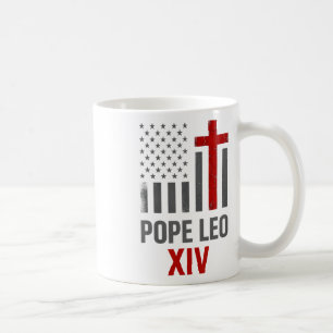 Eerste Amerikaanse paus Leo XIV Mannen Koffiemok
