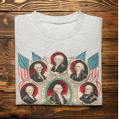 Eerste Amerikaanse Presidenten herstelden 1844 lit T-shirt