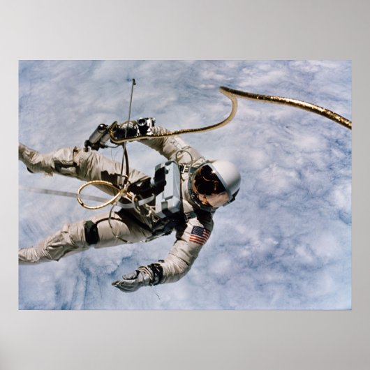 Eerste Amerikaanse Spacewalk (Gemini 4) Poster (Voorkant)