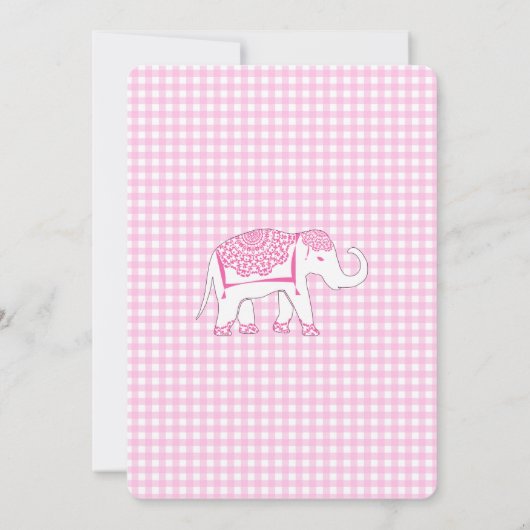 Eerste Annaprashan-ceremonie voor rijst Kaart (Achterkant)