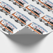 Eerste antwoordapparaat cadeaupapier (Hoek)