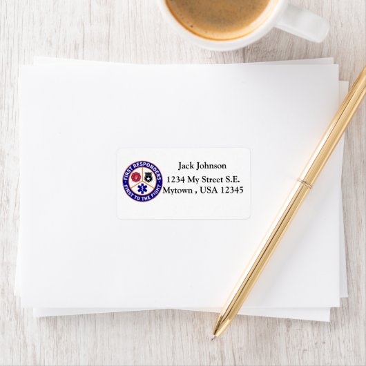 Eerste antwoordapparaat etiket (Insitu)