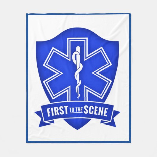 Eerste antwoordapparaat fleece deken (Voorkant)