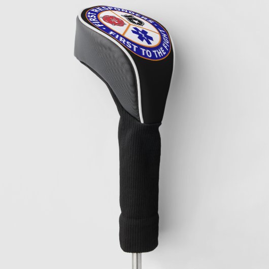 Eerste antwoordapparaat golfheadcover (Schuin)