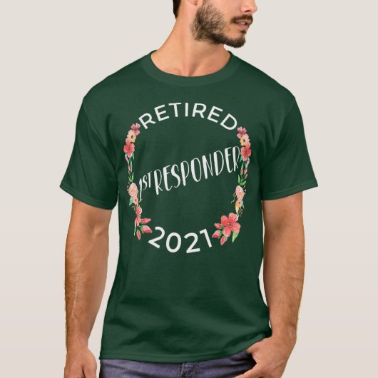 Eerste antwoordapparaat in ruste 2021 Uittreding v T-shirt (Voorkant)