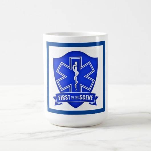 Eerste antwoordapparaat koffiemok (Center)