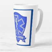 Eerste antwoordapparaat latte mok (Rechterhoek)