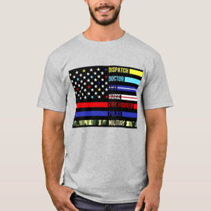 Eerste antwoordapparaat t-shirt