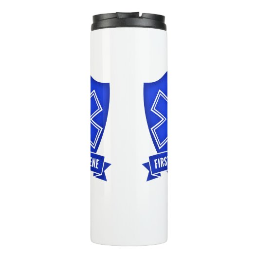 Eerste antwoordapparaat thermosbeker (Achterkant)