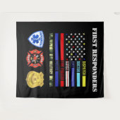 Eerste antwoordapparaat wandkleed (Voorkant (horizontaal))