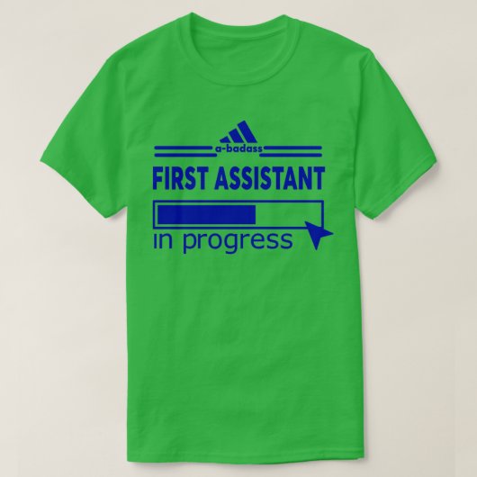 EERSTE ASSISTAN T-SHIRT (Design voorkant)
