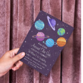 Eerste baan rond de zon 1e verjaardag Uitnodigen Kaart