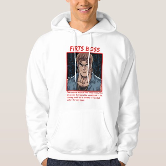 Eerste Baas Hoodie (Voorkant)