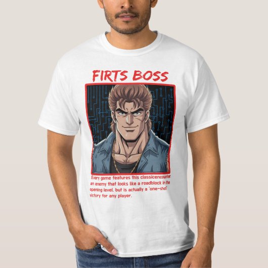 Eerste Baas T-shirt (Voorkant)