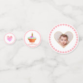 Eerste Baby verjaardag Confetti (Voorkanten)