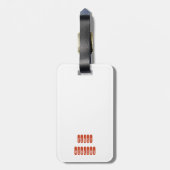 Eerste Bagagelabel Violins (Achterkant verticaal)