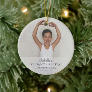 Eerste balletuitvoering foto keramisch ornament