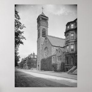 Eerste Baptist-kerk Poster