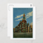 Eerste Baptistische Kerk, Dallas TX  Briefkaart (Voorkant / Achterkant)