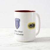 Eerste bataljon (Abn) 509e Mok infanterie (Voorkant rechts)