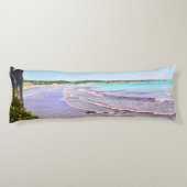 Eerste Beach Easton's Beach Newport RI Body Kussen (Achterkant)