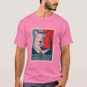 Eerste Beer President Mannen Premium T-shirt (Voorkant)