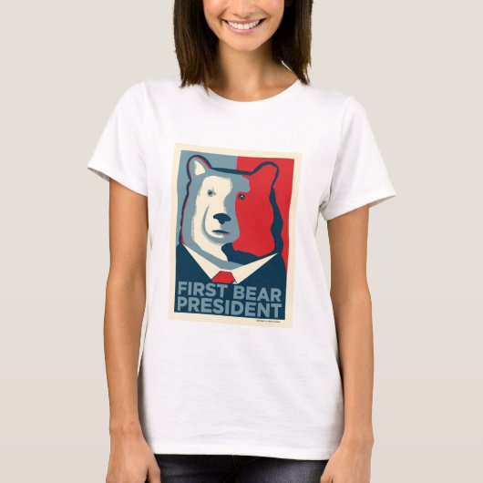 Eerste Beer President Shirt lange hoes (Voorkant)